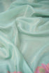 A Freakin Lotus Sea Green Jamdani Muga Silk Unstitched Suit Set
